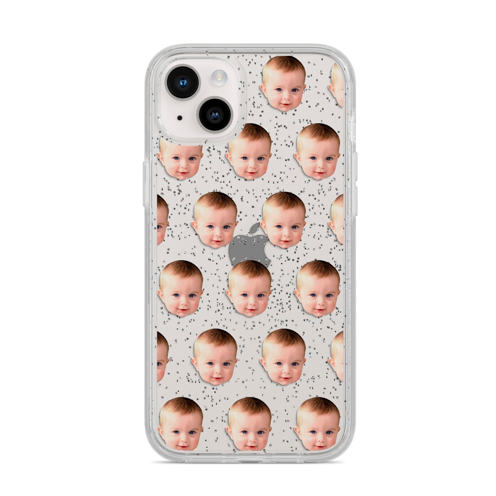 Baby Face iPhone 14 Plus Glitter Tough Case Starlight