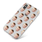 Baby Face iPhone X Bumper Case on Silver iPhone