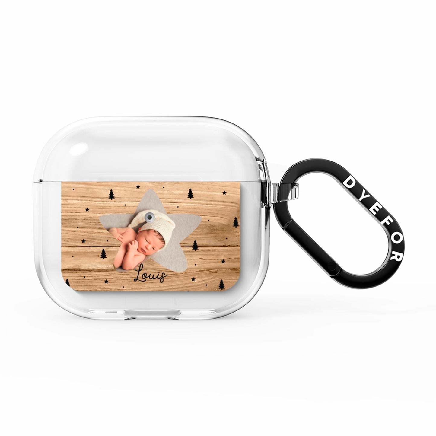 Baby Photo Upload AirPods Clear Case 3rd Gen