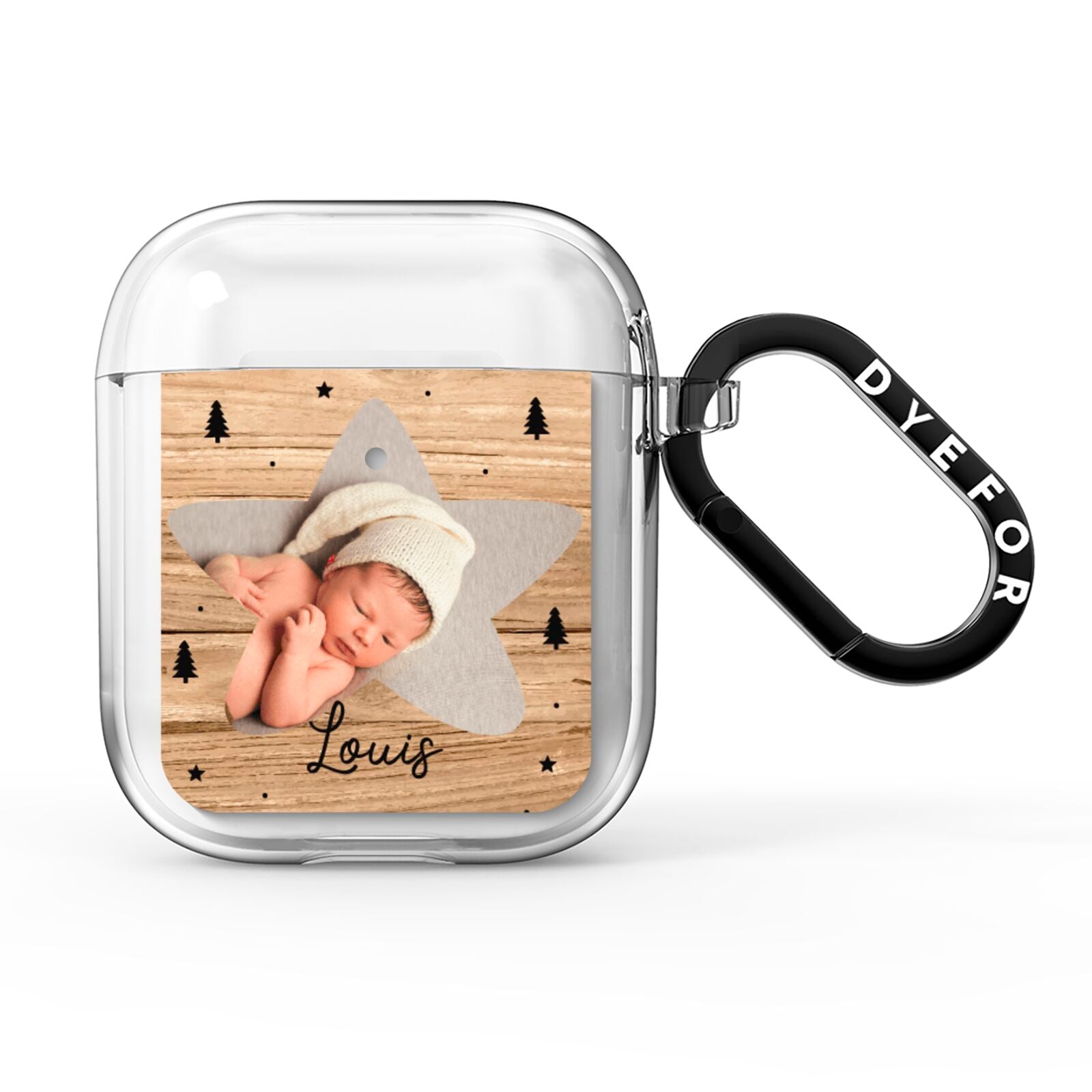 Baby Photo Upload AirPods Clear Case