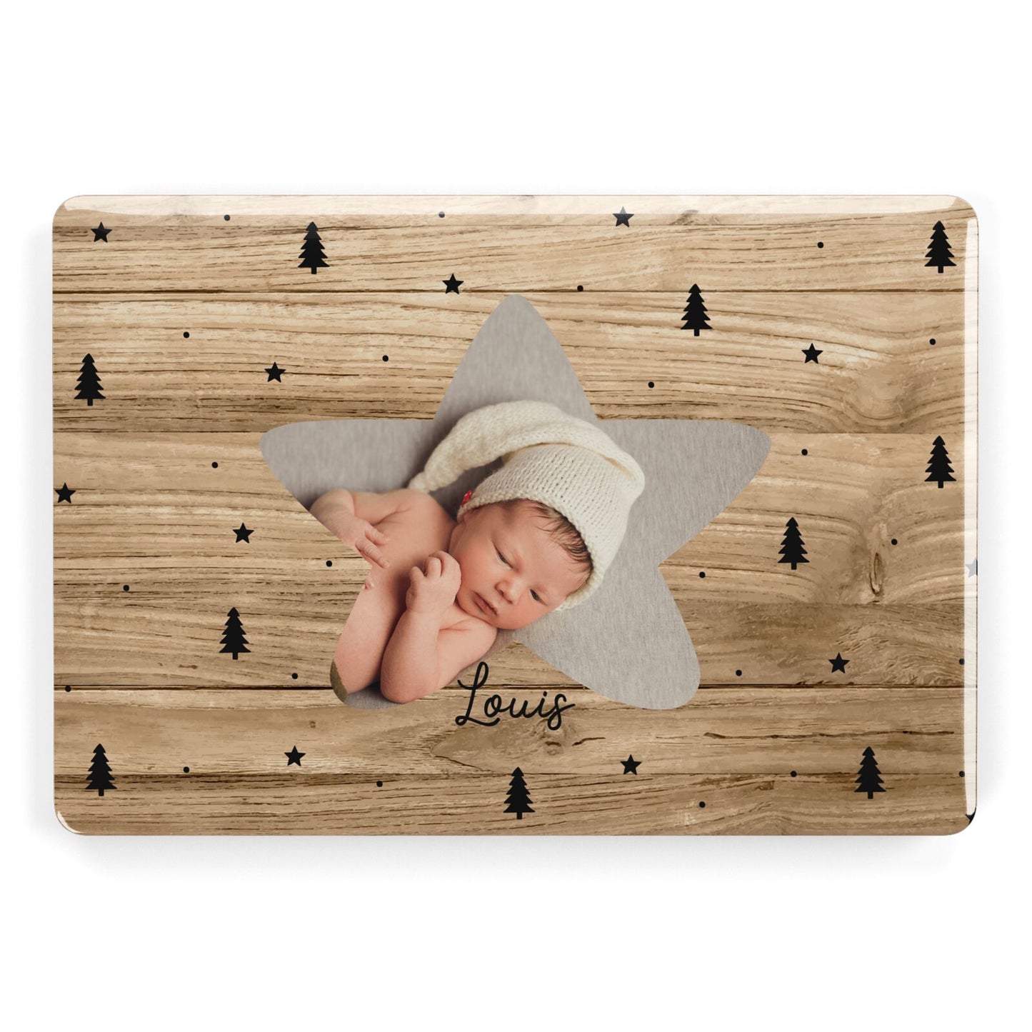 Baby Photo Upload Apple MacBook Case