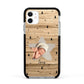 Baby Photo Upload Apple iPhone 11 in White with Black Impact Case
