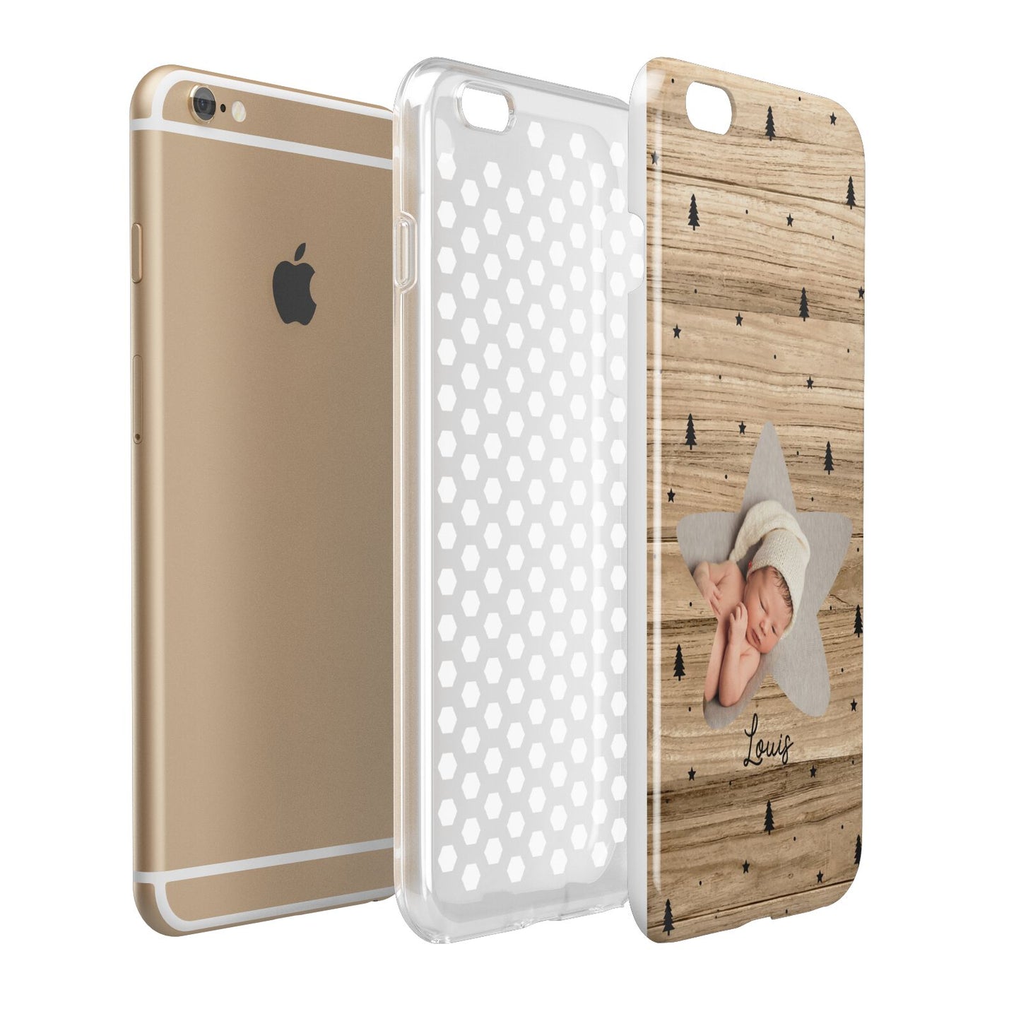 Baby Photo Upload Apple iPhone 6 Plus 3D Tough Case Expand Detail Image