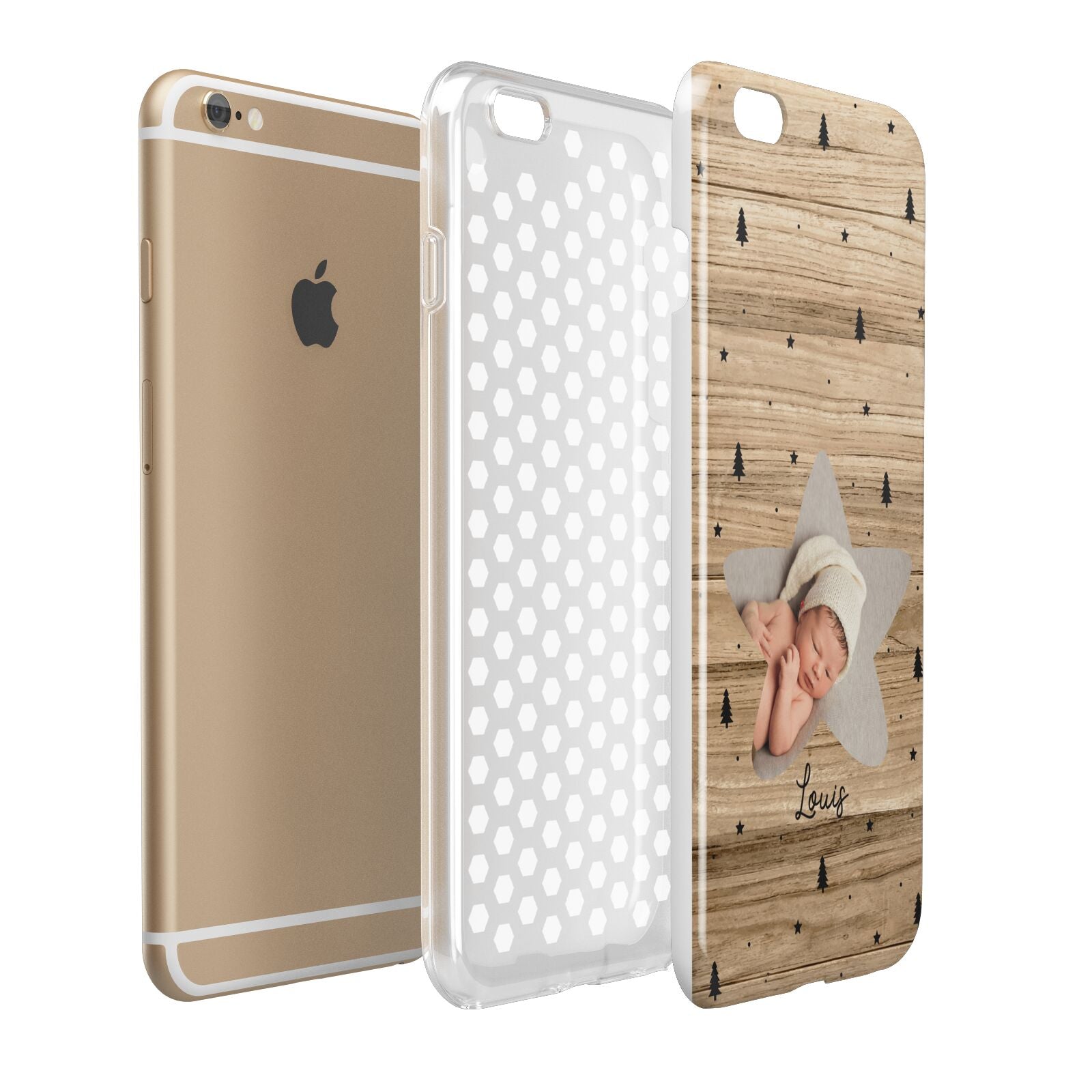 Baby Photo Upload Apple iPhone 6 Plus 3D Tough Case Expand Detail Image