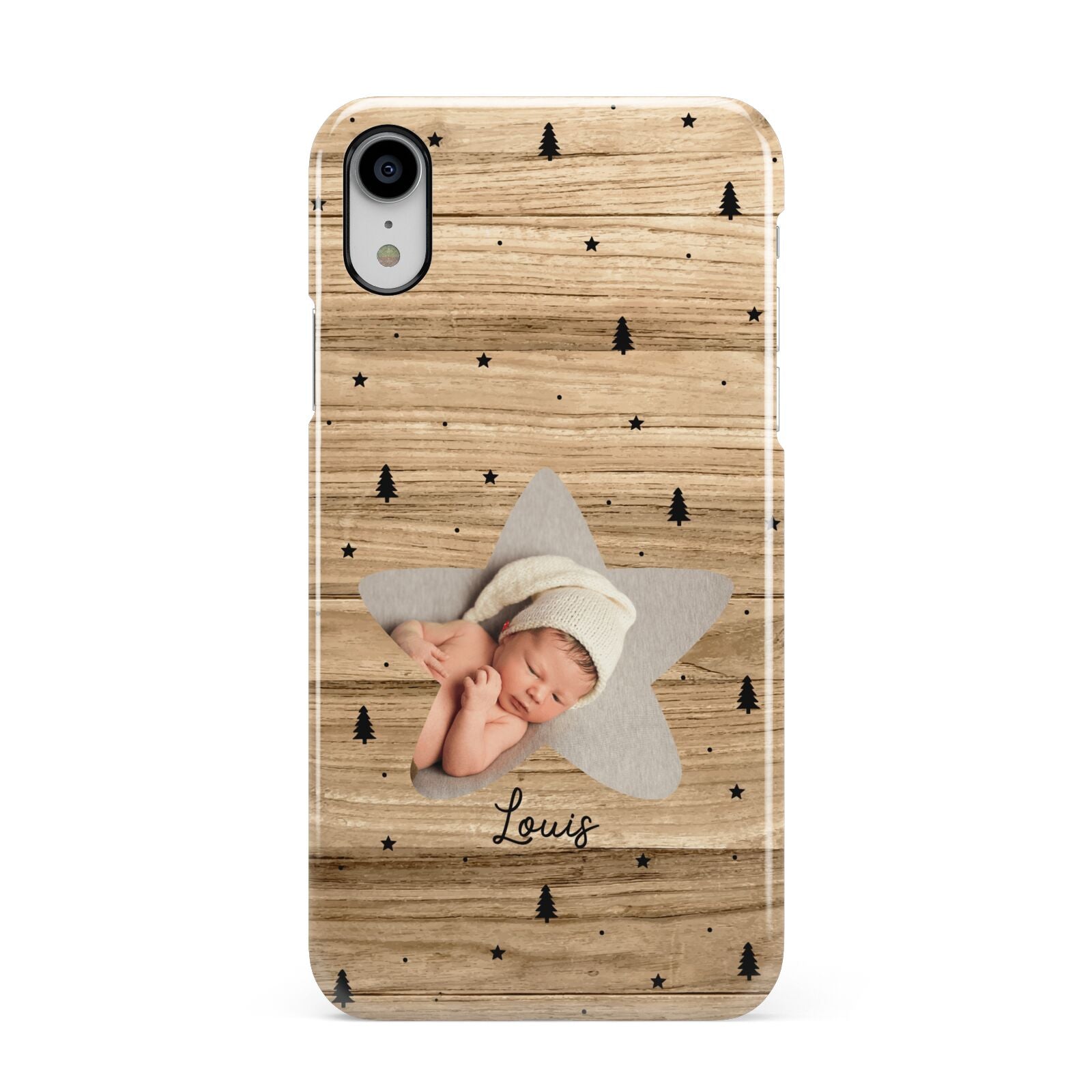 Baby Photo Upload Apple iPhone XR White 3D Snap Case