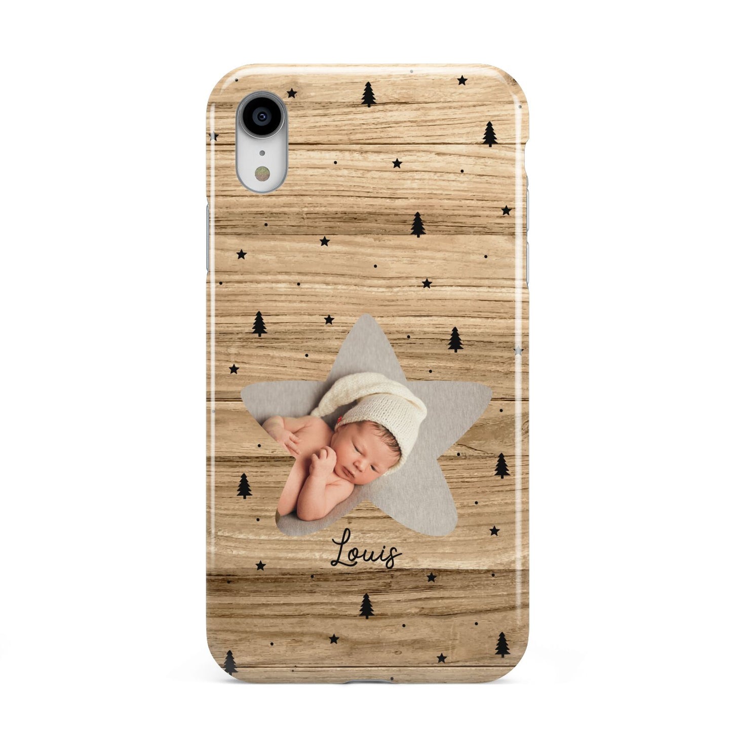 Baby Photo Upload Apple iPhone XR White 3D Tough Case