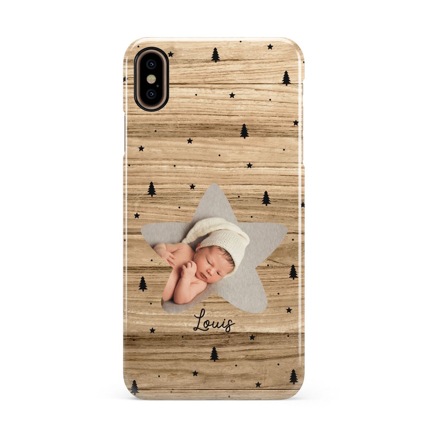 Baby Photo Upload Apple iPhone Xs Max 3D Snap Case