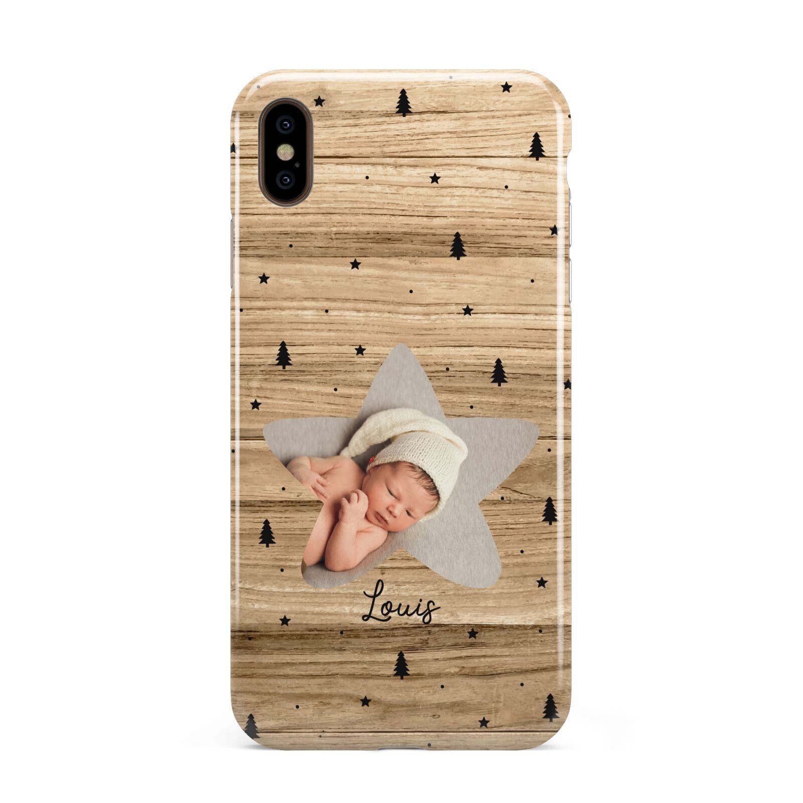 Baby Photo Upload Apple iPhone Xs Max 3D Tough Case