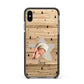 Baby Photo Upload Apple iPhone Xs Max Impact Case Black Edge on Black Phone