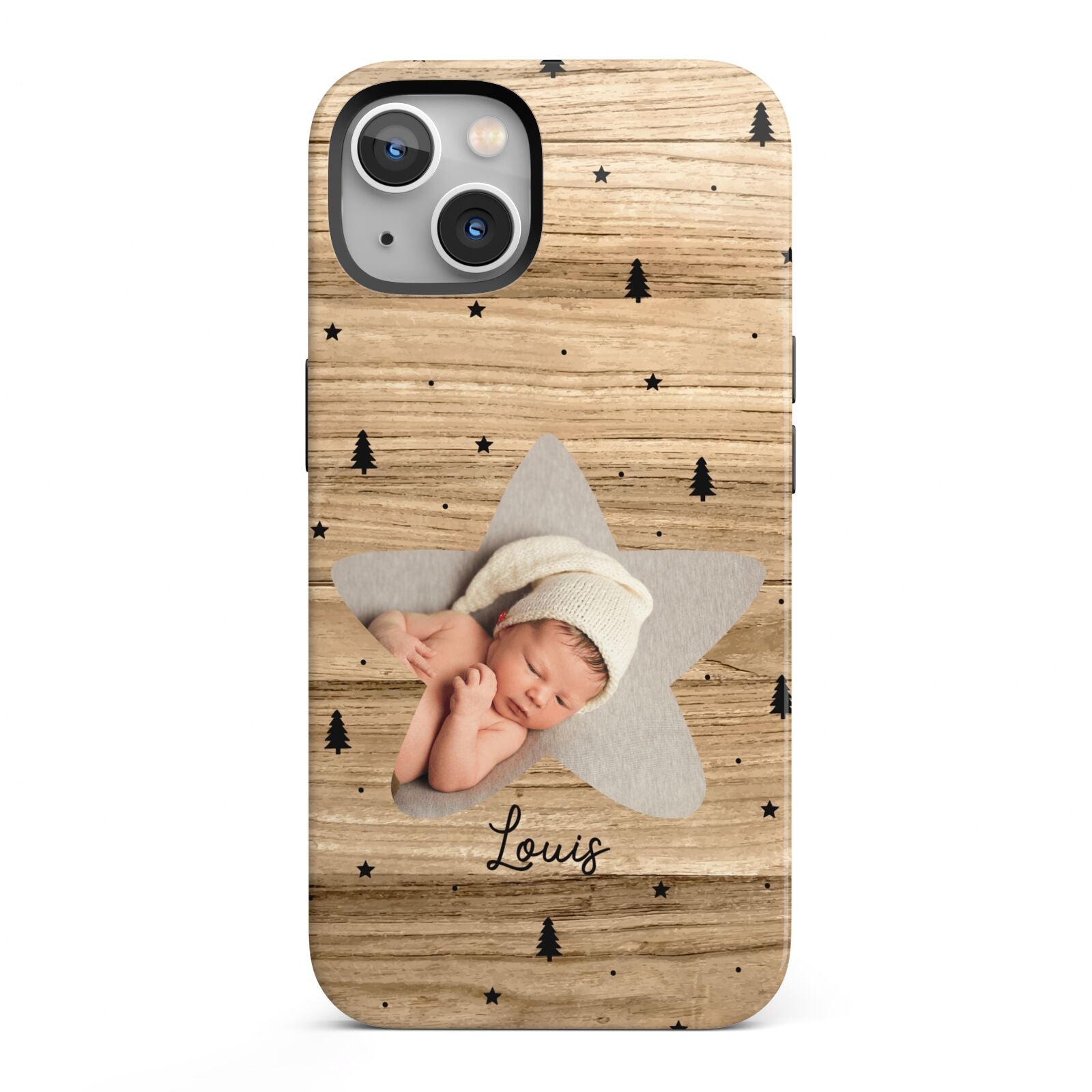 Baby Photo Upload iPhone 13 Full Wrap 3D Tough Case