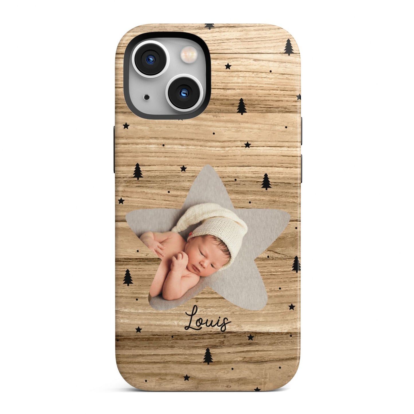Baby Photo Upload iPhone 13 Mini Full Wrap 3D Tough Case