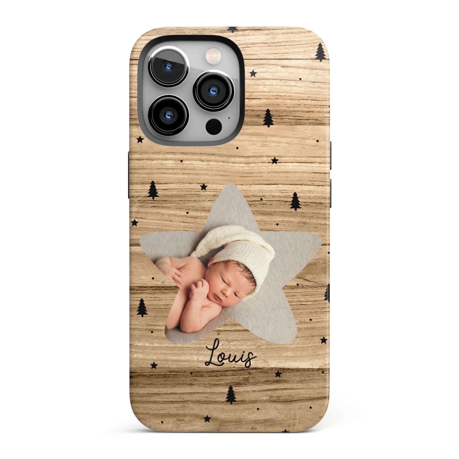 Baby Photo Upload iPhone 13 Pro Full Wrap 3D Tough Case