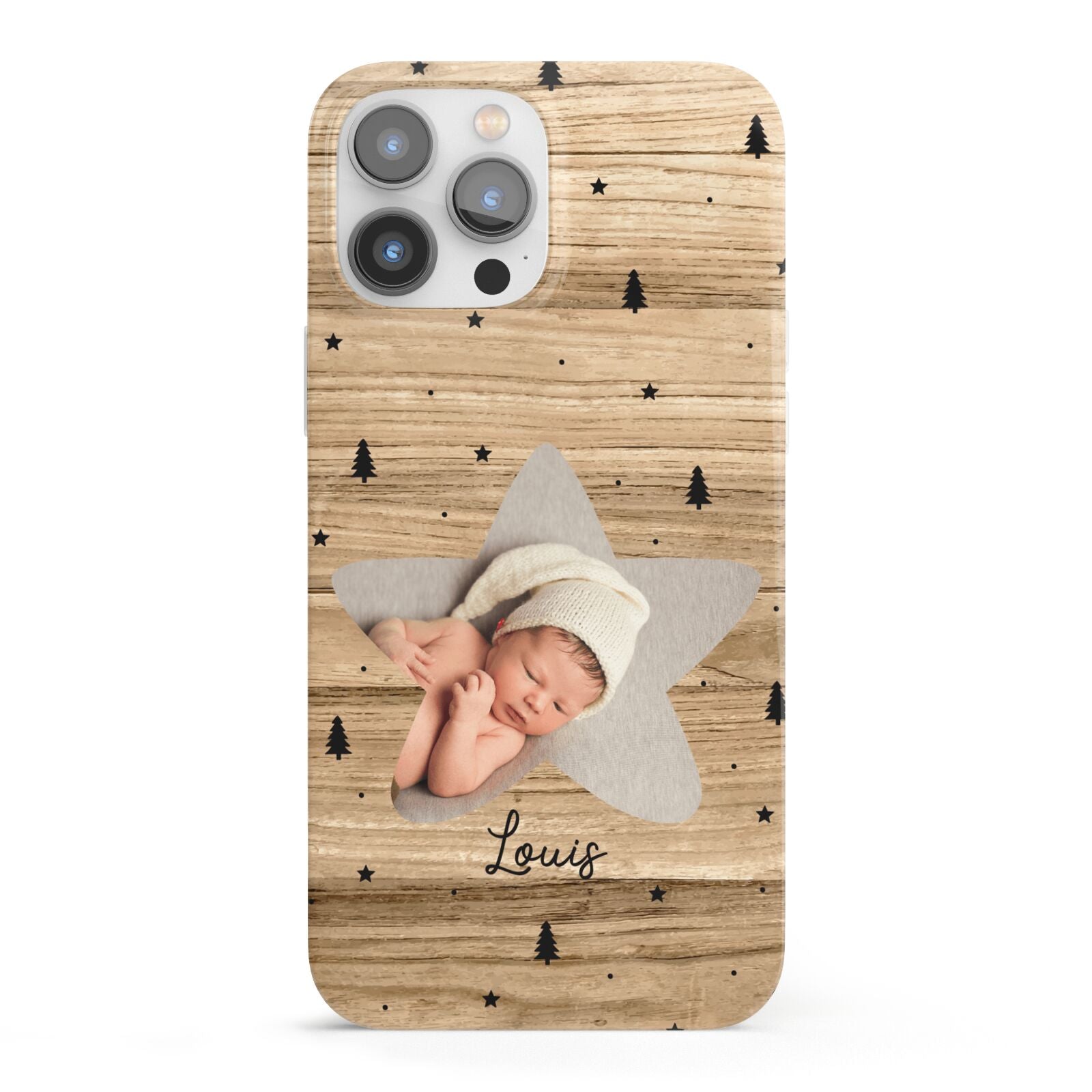 Baby Photo Upload iPhone 13 Pro Max Full Wrap 3D Snap Case