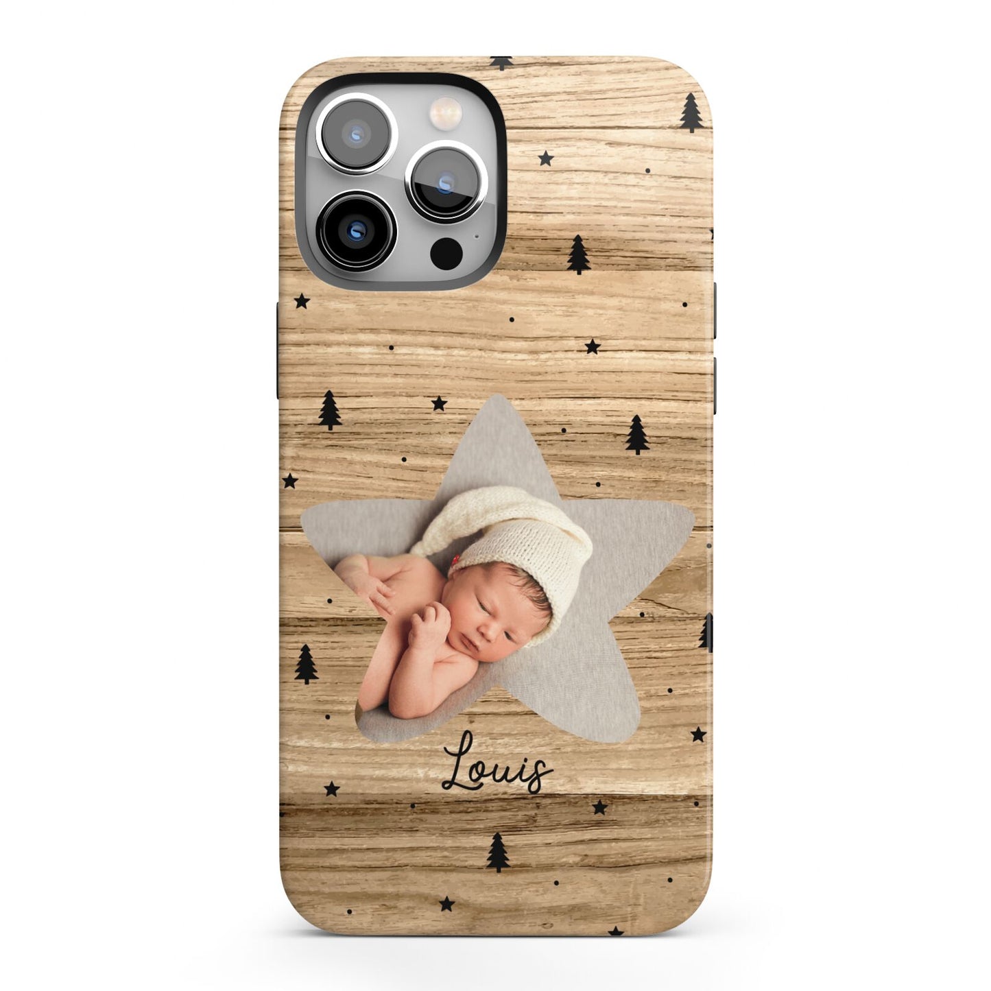 Baby Photo Upload iPhone 13 Pro Max Full Wrap 3D Tough Case