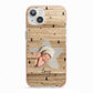 Baby Photo Upload iPhone 13 TPU Impact Case with Pink Edges