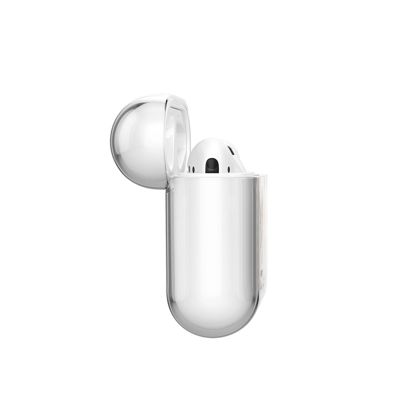 Baby s Hands First Mothers Day AirPods Case Side Angle