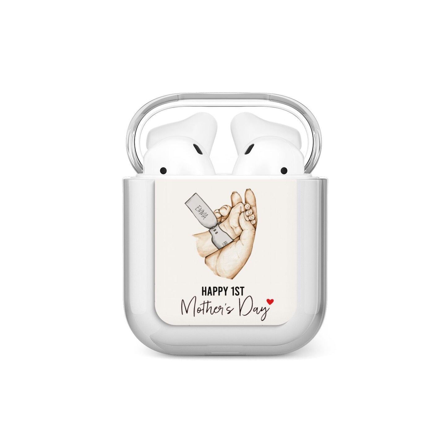 Baby s Hands First Mothers Day AirPods Case