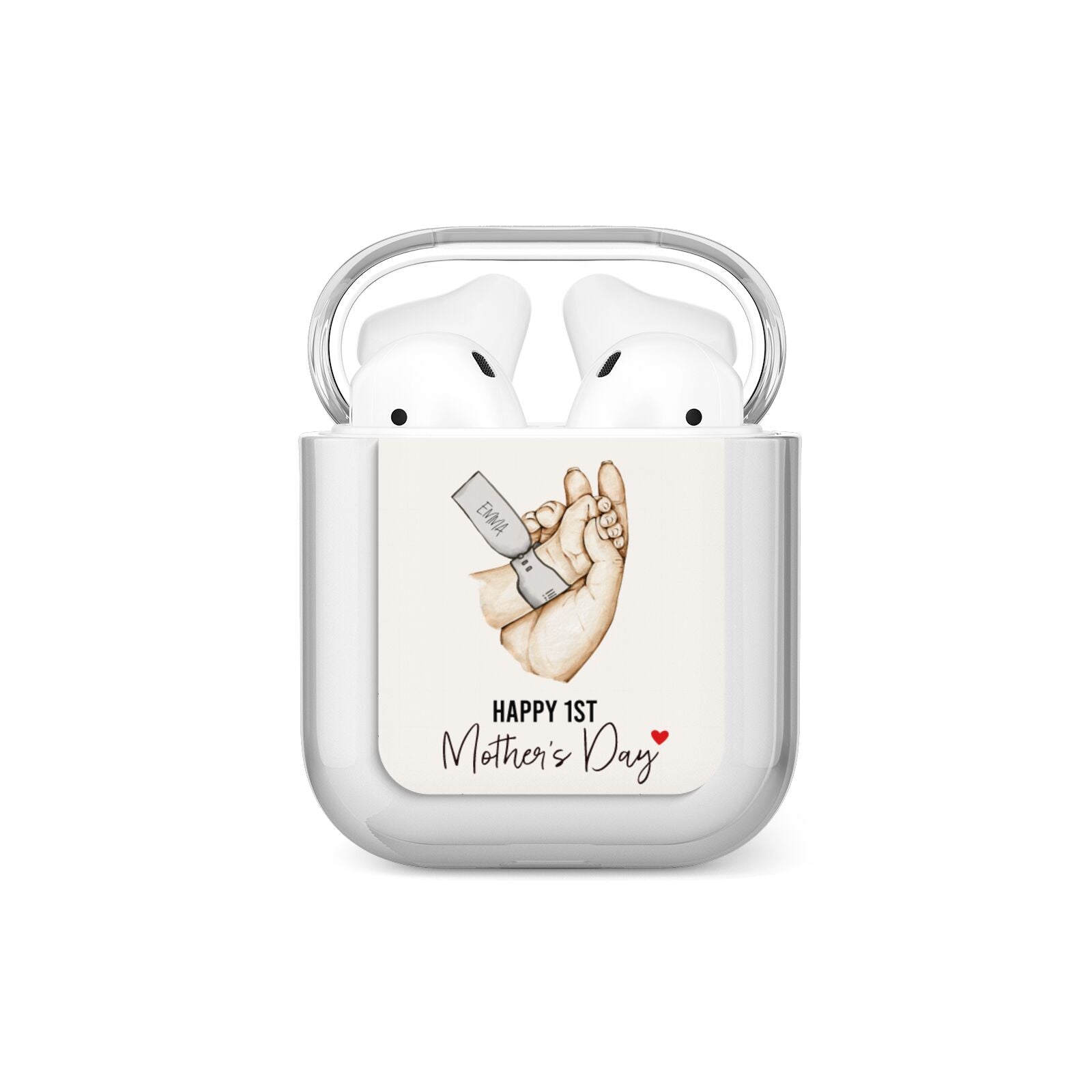 Baby s Hands First Mothers Day AirPods Case