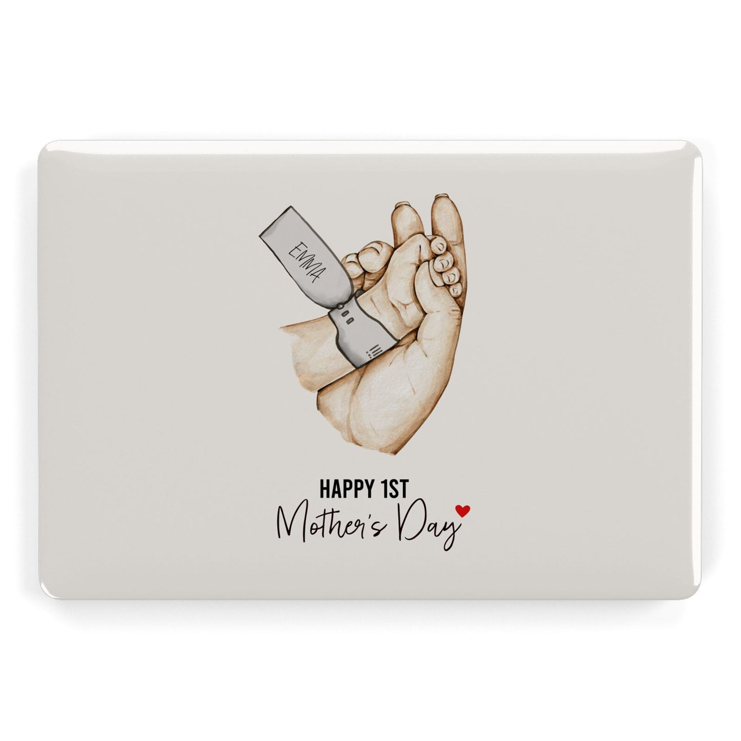 Baby s Hands First Mothers Day Apple MacBook Case