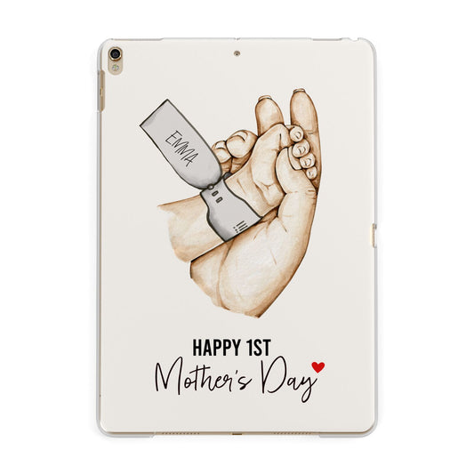 Baby s Hands First Mothers Day Apple iPad Gold Case