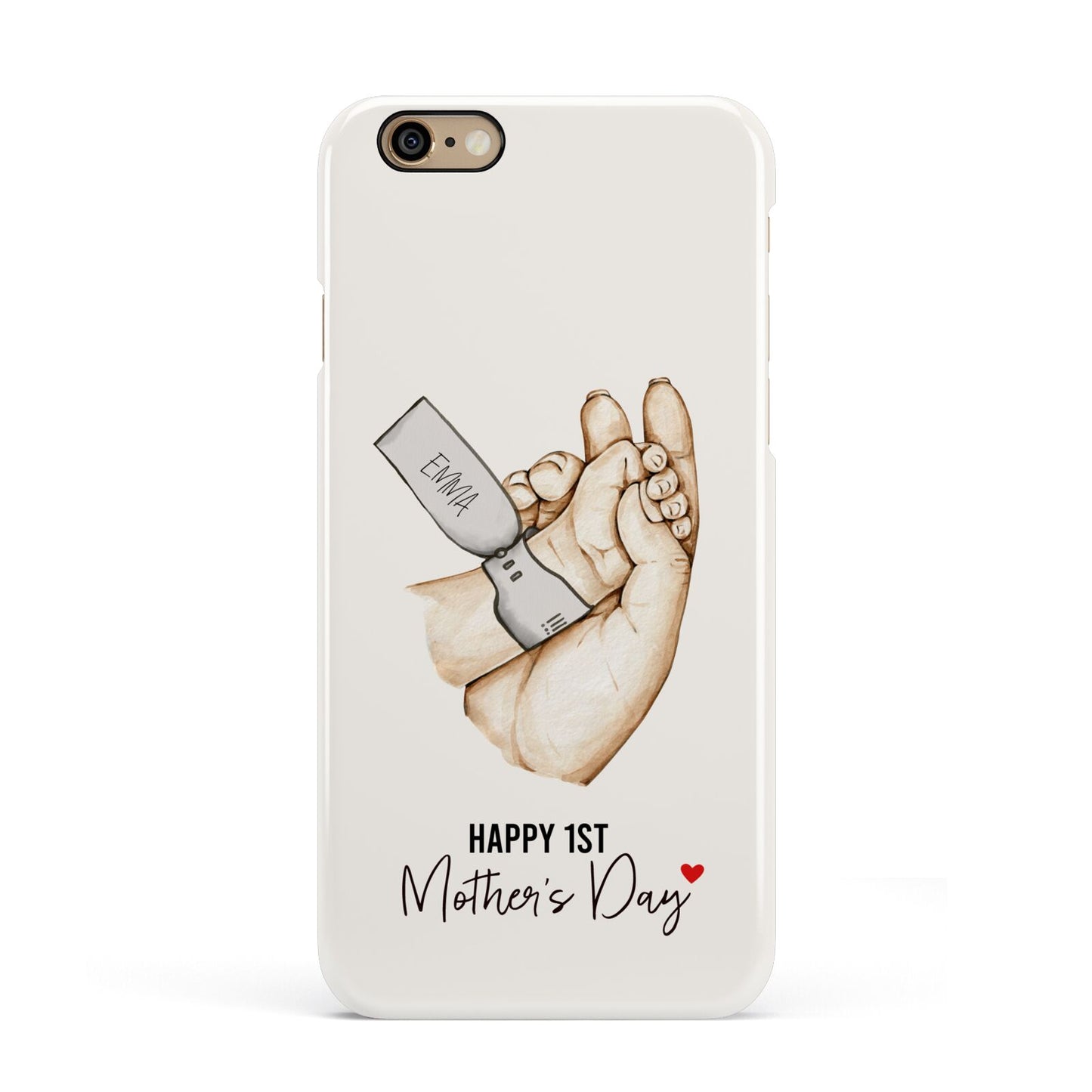 Baby s Hands First Mothers Day Apple iPhone 6 3D Snap Case
