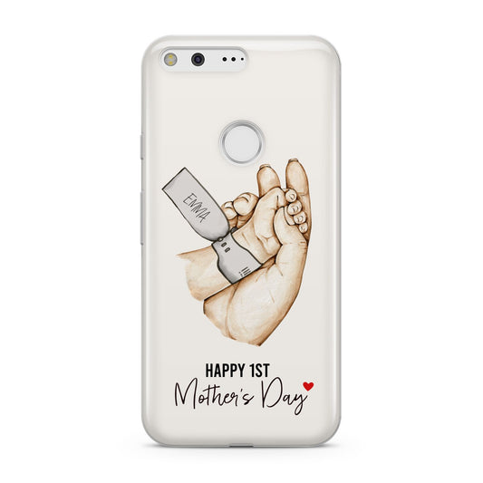 Baby s Hands First Mothers Day Google Pixel Case