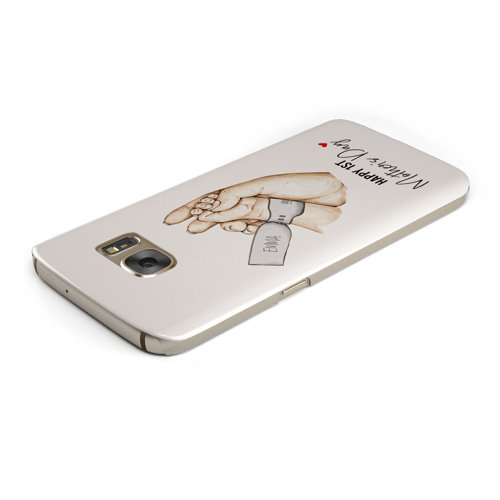 Baby s Hands First Mothers Day Samsung Galaxy Case Top Cutout