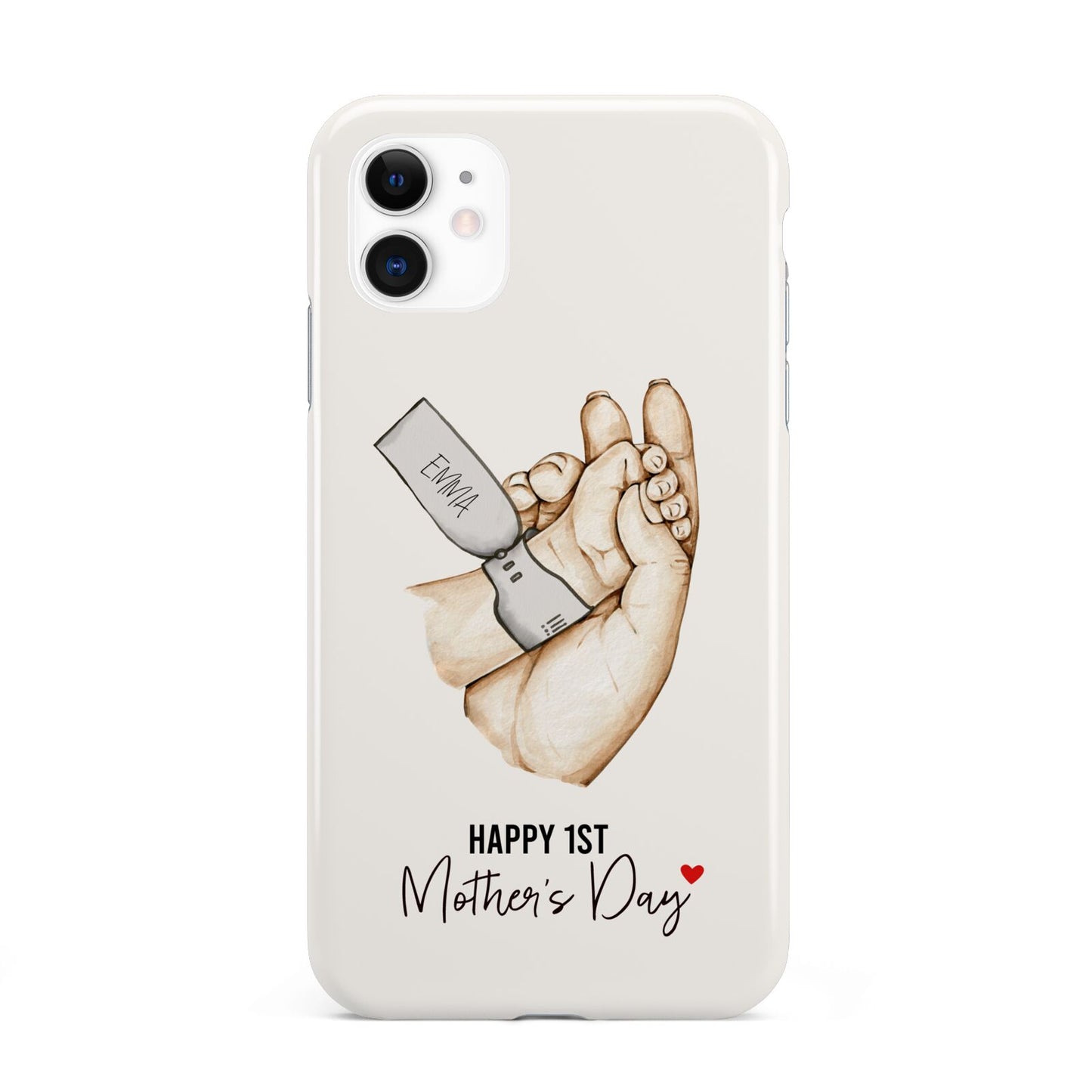 Baby s Hands First Mothers Day iPhone 11 3D Tough Case