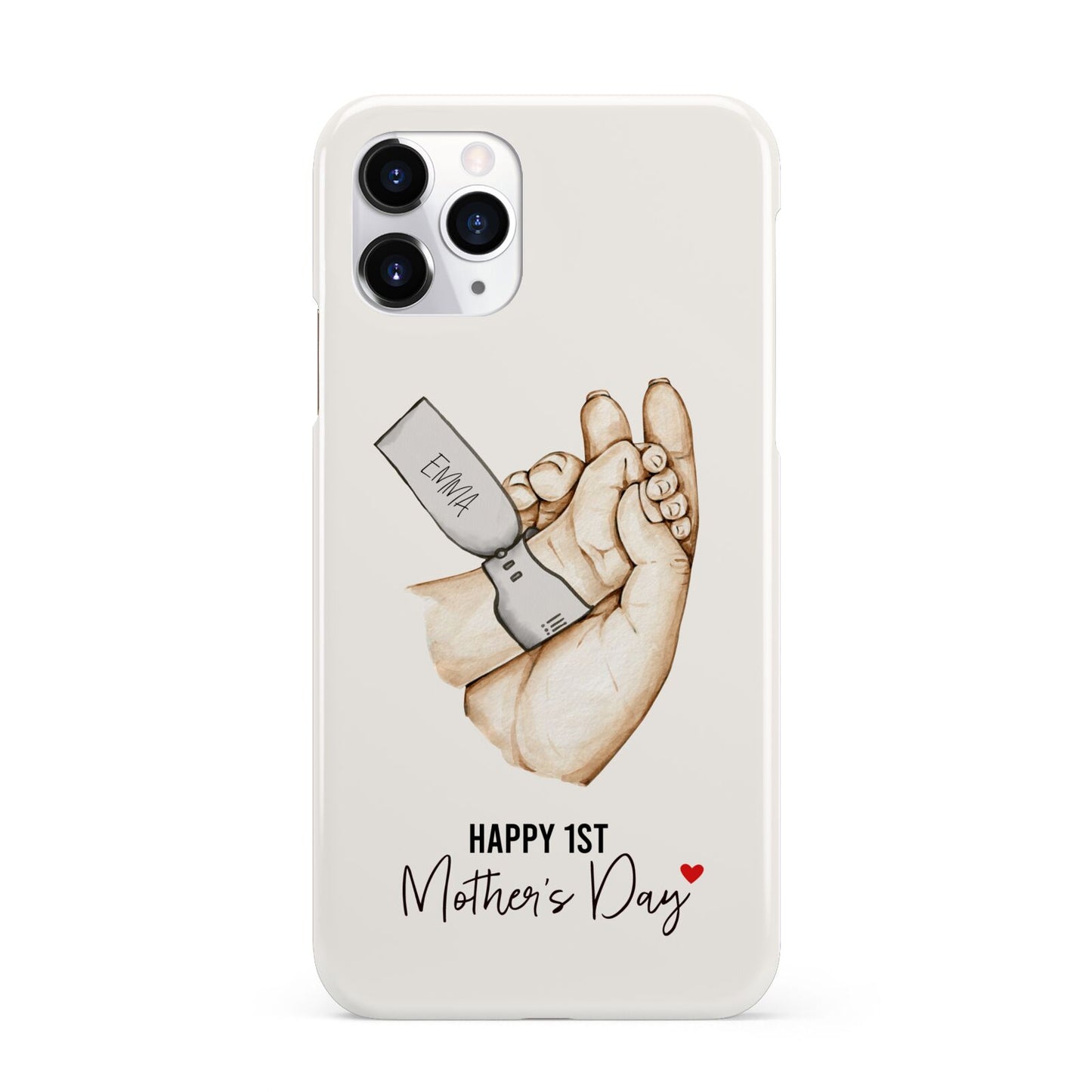 Baby s Hands First Mothers Day iPhone 11 Pro 3D Snap Case