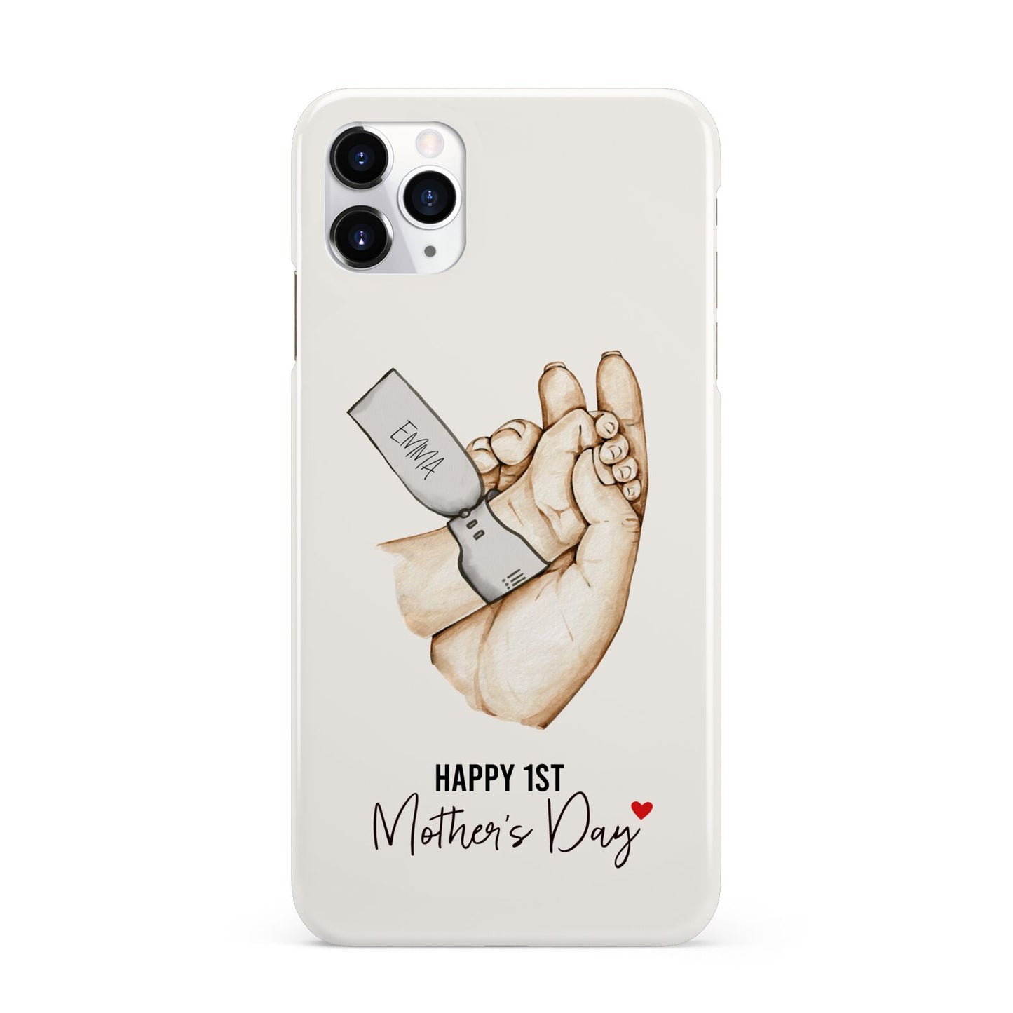 Baby s Hands First Mothers Day iPhone 11 Pro Max 3D Snap Case