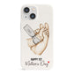 Baby s Hands First Mothers Day iPhone 13 Mini Full Wrap 3D Snap Case