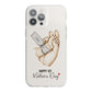 Baby s Hands First Mothers Day iPhone 13 Pro Max TPU Impact Case with White Edges