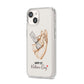 Baby s Hands First Mothers Day iPhone 14 Clear Tough Case Starlight Angled Image