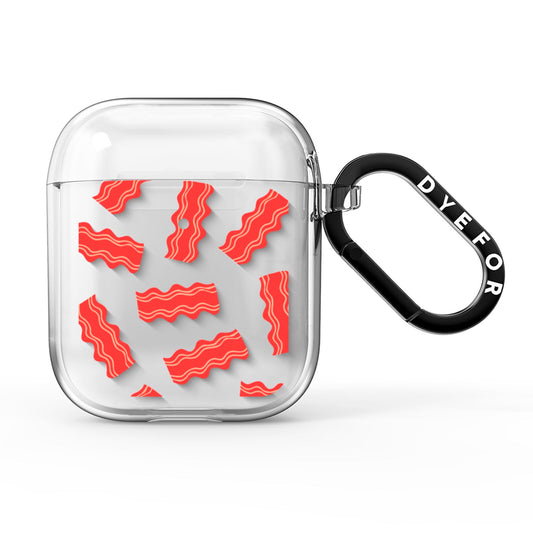 Bacon AirPods Clear Case