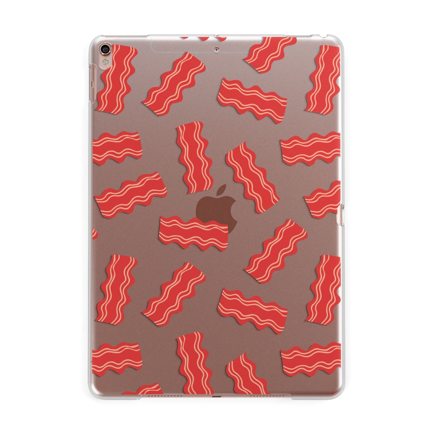 Bacon Apple iPad Rose Gold Case