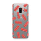 Bacon Samsung Galaxy S9 Plus Case on Silver phone