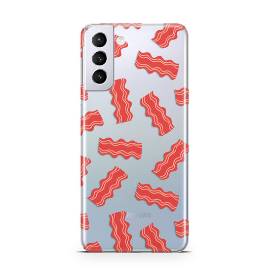 Bacon Samsung S21 Plus Phone Case