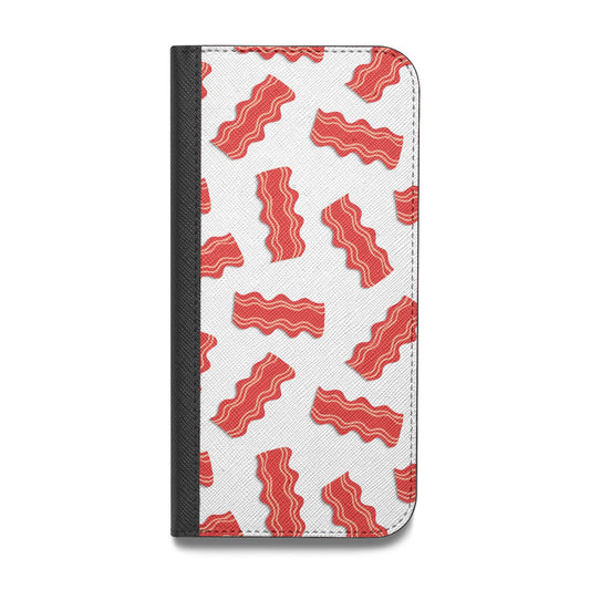 Bacon Vegan Leather Flip iPhone Case