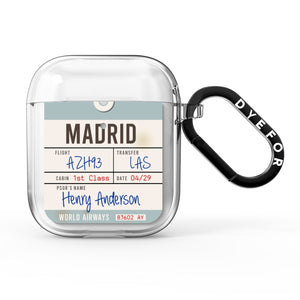 Baggage Tag AirPods Case