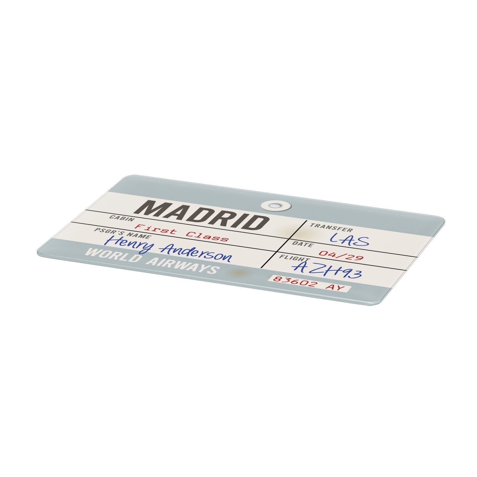 Baggage Tag Apple MacBook Case Only