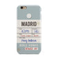 Baggage Tag Apple iPhone 6 3D Tough Case