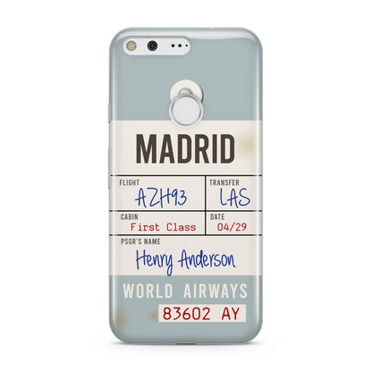 Baggage Tag Google Pixel Case