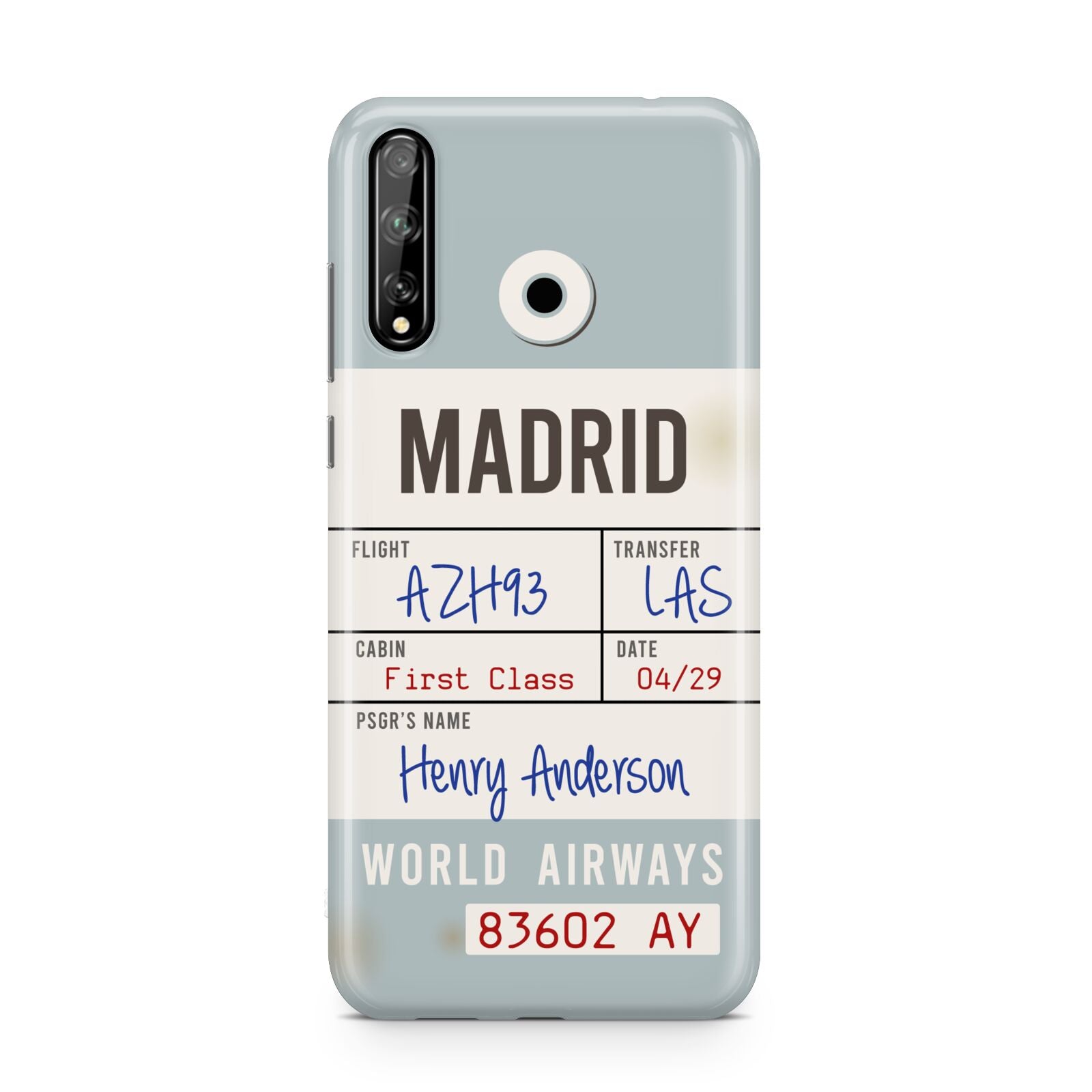 Baggage Tag Huawei Enjoy 10s Phone Case