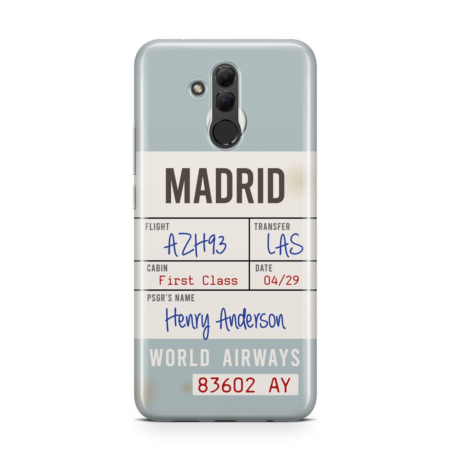 Baggage Tag Huawei Mate 20 Lite