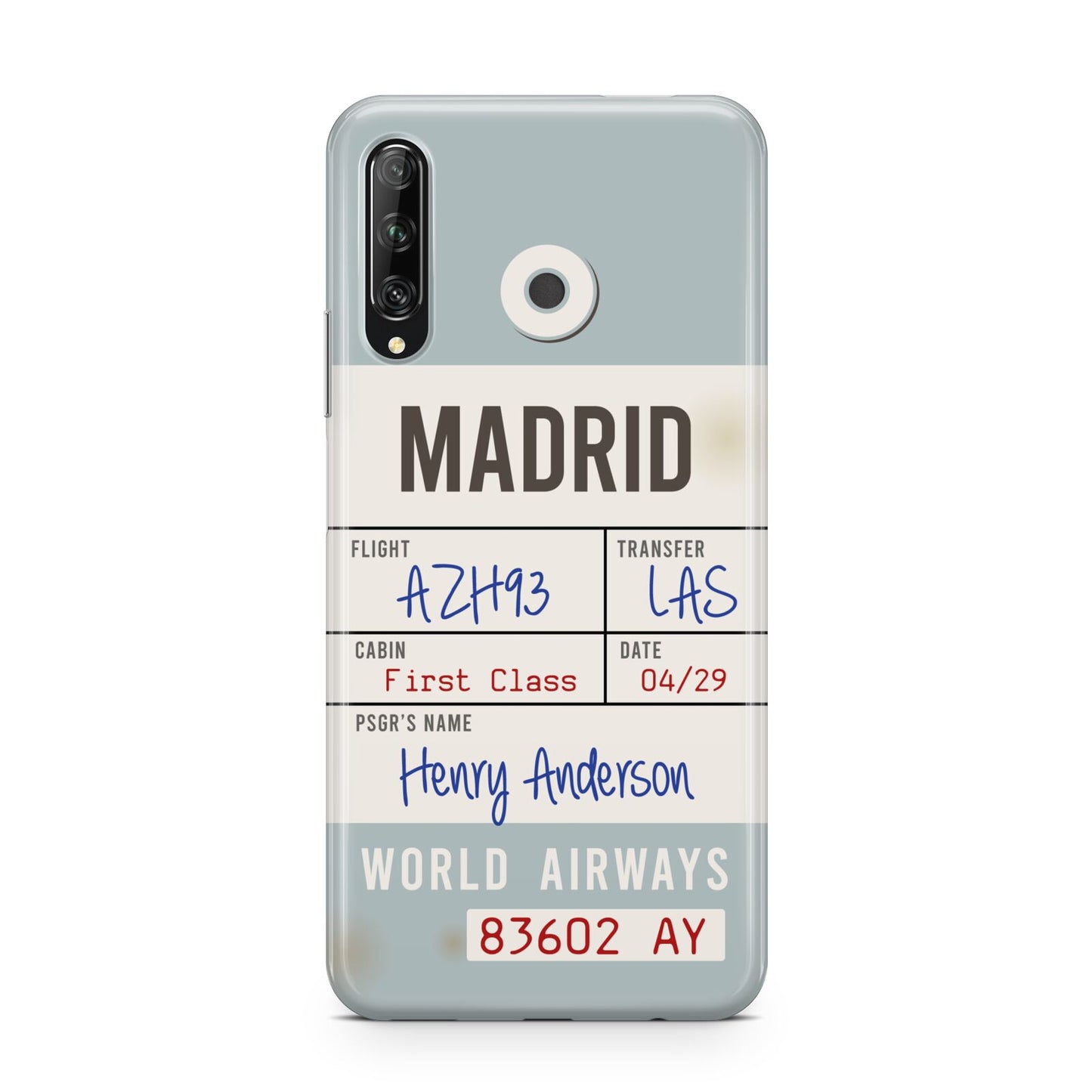 Baggage Tag Huawei P Smart Pro 2019