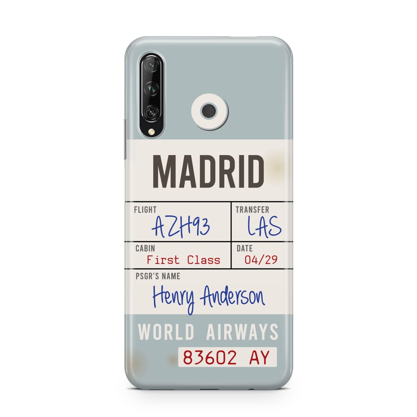 Baggage Tag Huawei P Smart Pro 2019