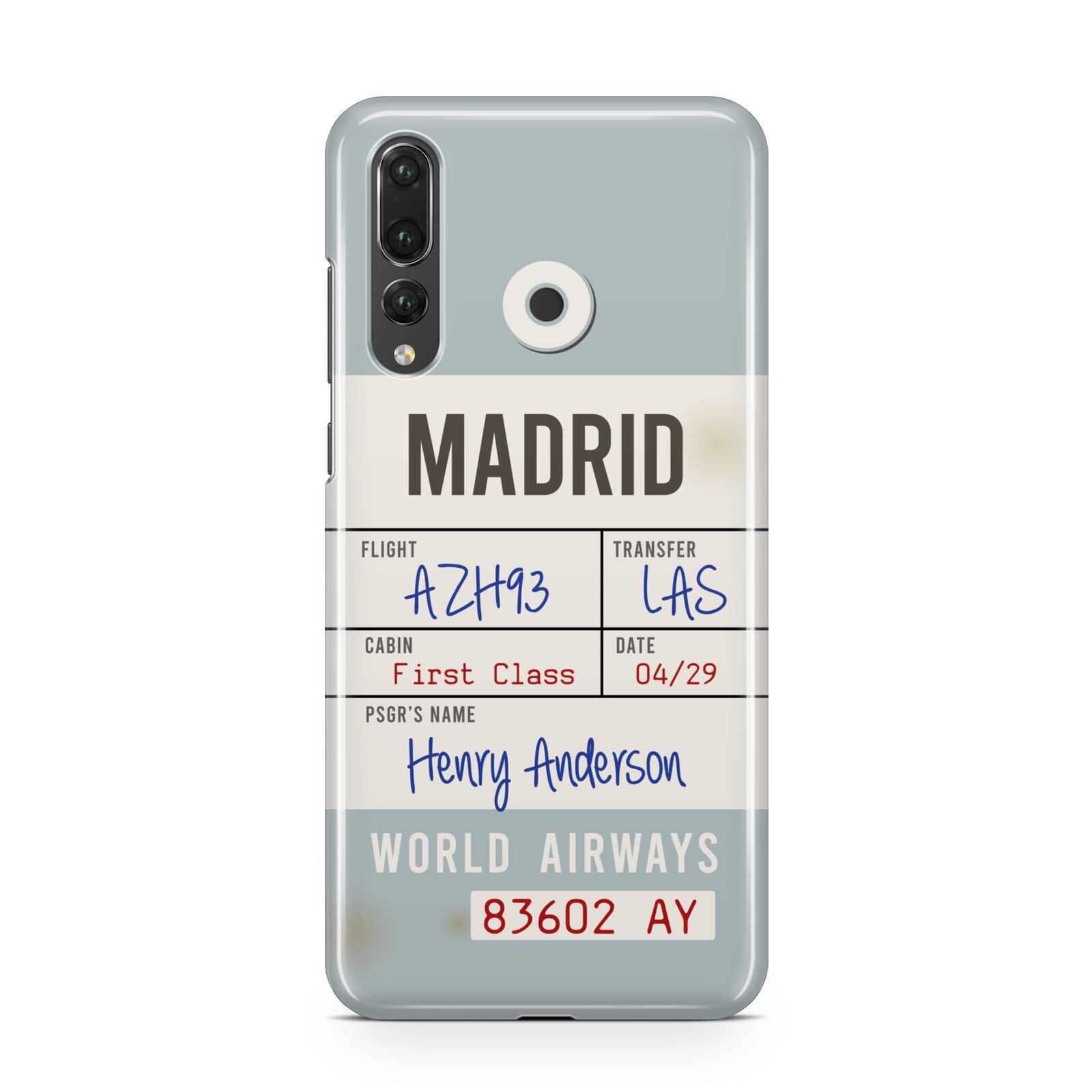 Baggage Tag Huawei P20 Pro Phone Case
