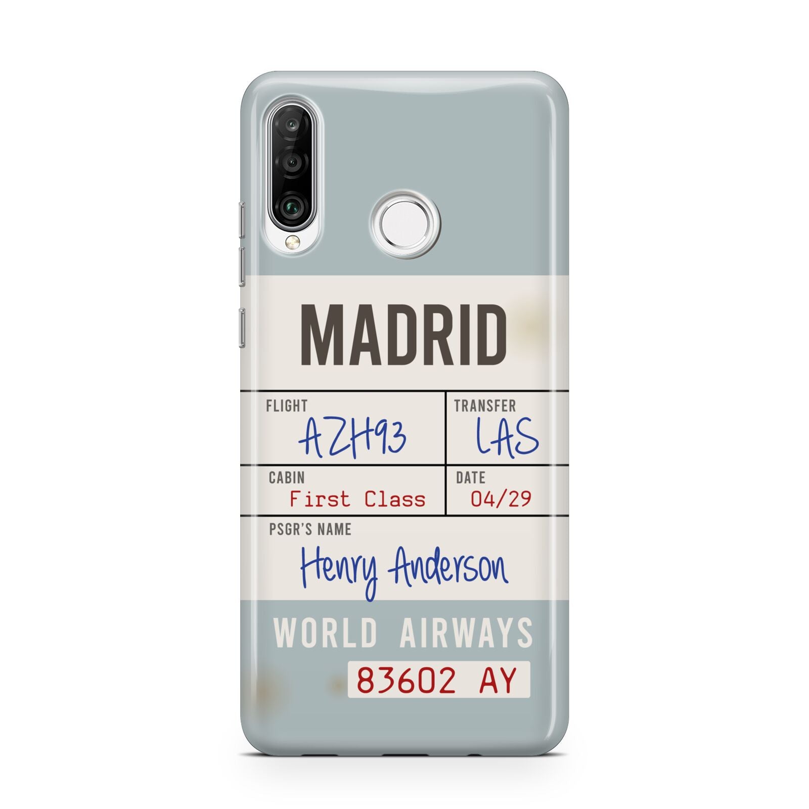 Baggage Tag Huawei P30 Lite Phone Case