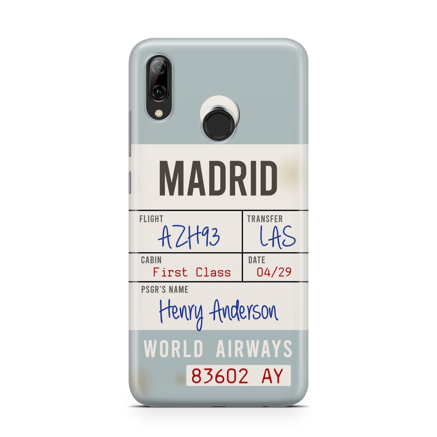 Baggage Tag Huawei Y7 2019
