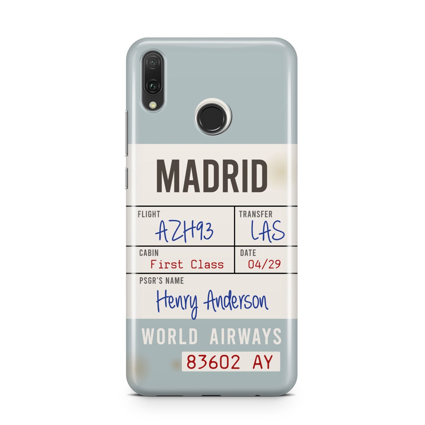 Baggage Tag Huawei Y9 2019